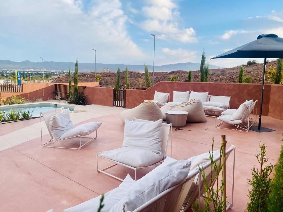 Piscina Chic Con Gran Terraza Apartment Murcia Ngoại thất bức ảnh